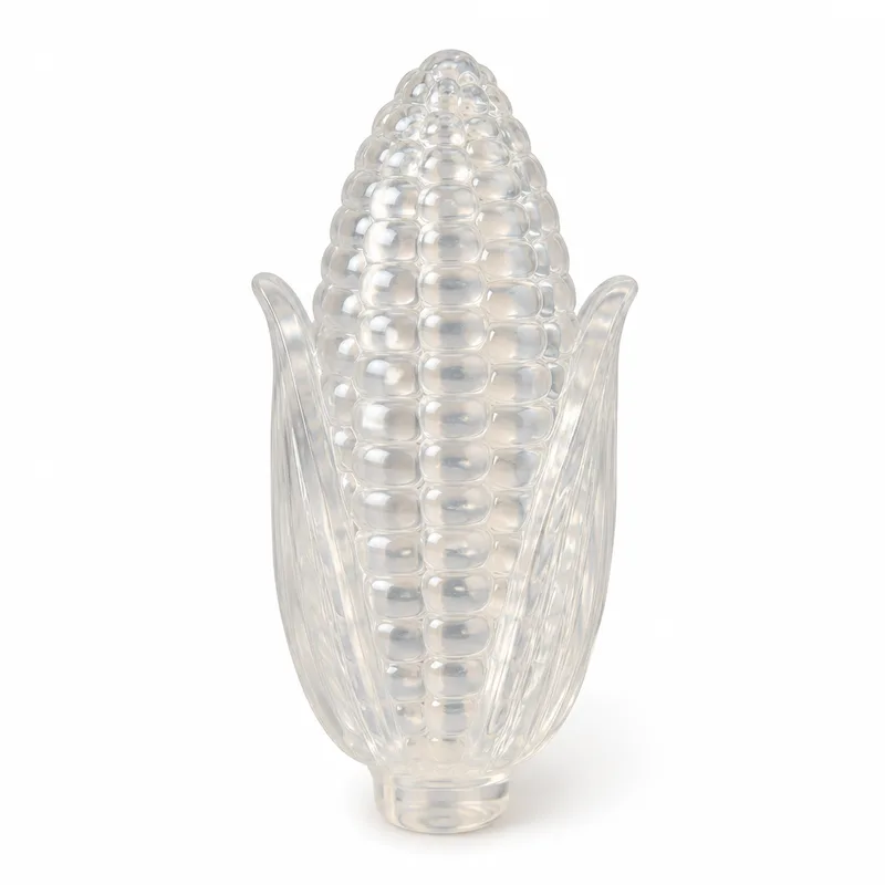 Squishy Milho de Cristal – Fidget Antiestresse Transparente