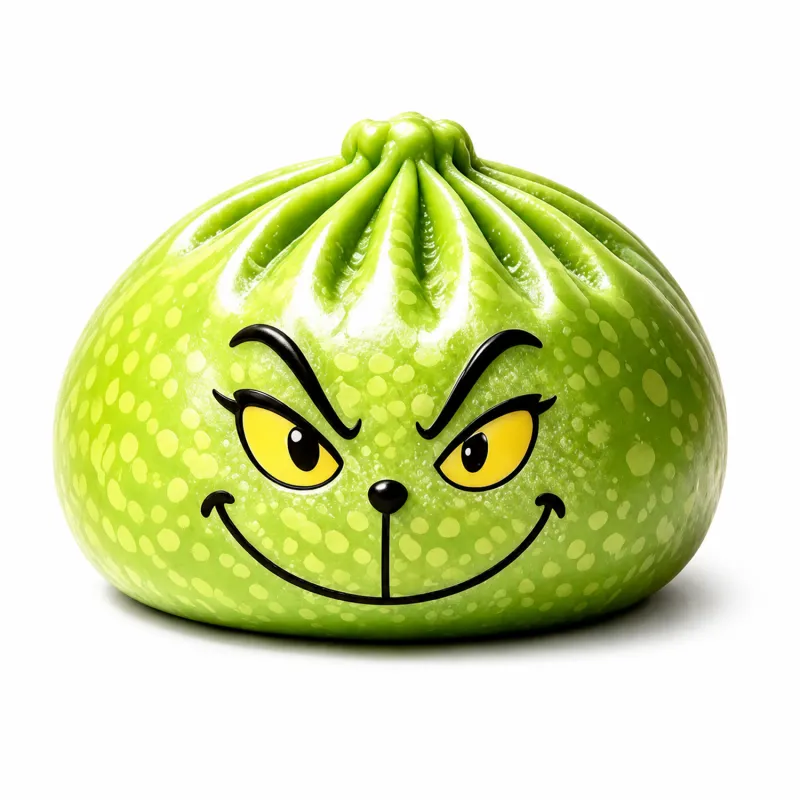 Squishy Bolinho de Massa Verde Engraçado – Toy de Pressão Lenta