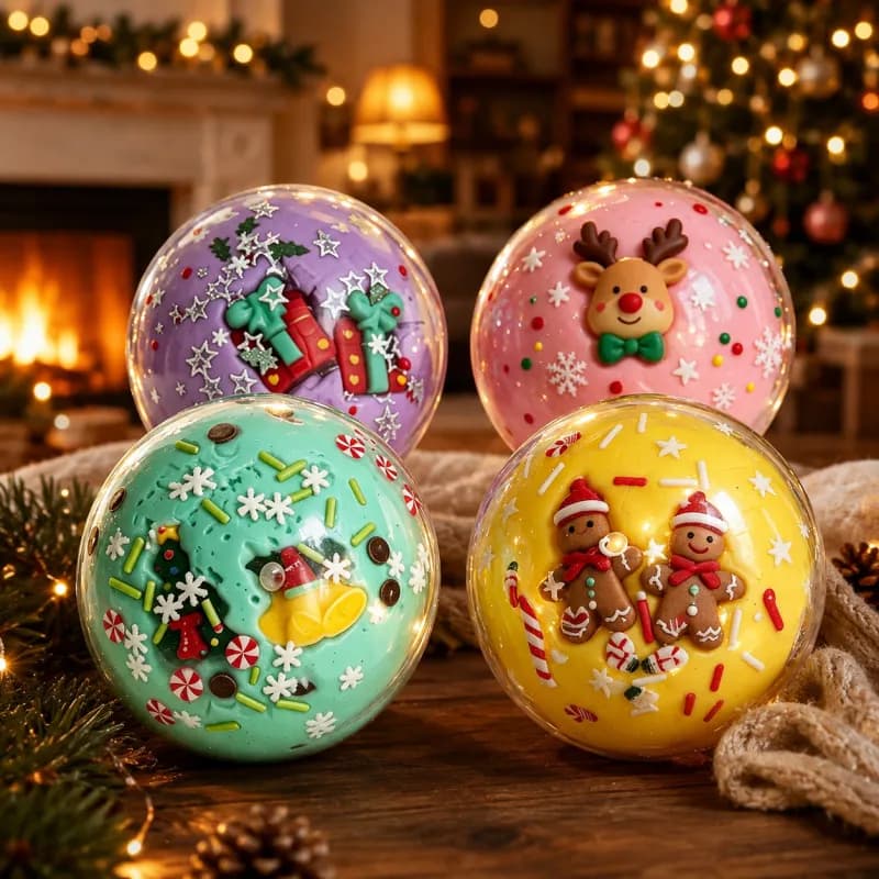 Squishy Boneco de Neve de Natal – Presente Fofo de Fim de Ano